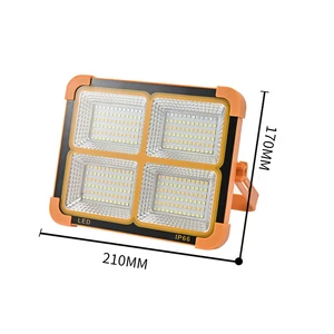 Hot Sale GASIM IP66 Solar Floodlight 3500K Warm White 1-Year Warranty Outdoor Garden Lighting Solution