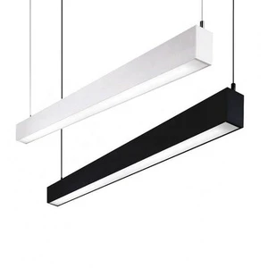 Profile Aluminium LED Linear Lamp Skyline Wall Sconce LED Bar Strip for Living Room Office Background Light