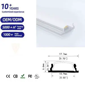 Aluminum Profile LED Linear Contour Light Recessed/Extruded Architectural Outline Lighting for Indoor Decoration