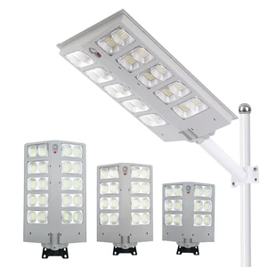 600W 800W 1000W LED Solar Street Light Motion Sensor Outdoor Garden Security Lamp with Retractable Pole