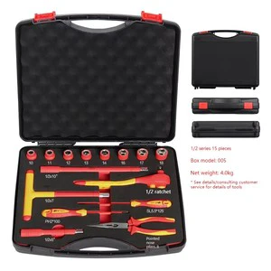 New Energy Insulated Electrical Tool Set Chrome Vanadium Steel Forging VDE Certification 1000V Car Maintenance Auto Repair Tool