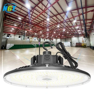 Industrial LED Hightbay Light 150W 300W SMD3030 UFO High Bay IP65 Rated UFO LED High Bell Lamp For Warehouse Workshop
