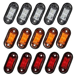New Anka 12V Truck Trailer Modification Car LED Lights Side Contour Lights Natural White