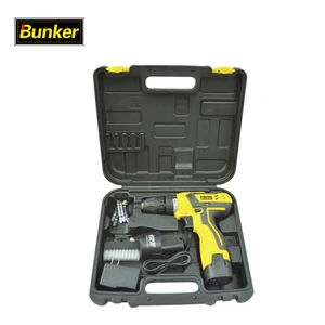 Bunker Electric Cordless Hammer Drill Set