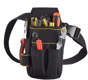Portable Custom Logo Professional Heavy Duty Small Electrician Tool Belt Electrical Tools Waist Bag For Work