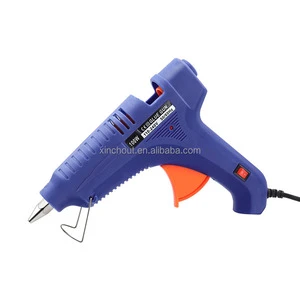 Mini Hot Glue Gun with Glue Sticks 20w-100w Fast Preheating Hot Glue Gun Kit Heavy Duty Gluegun for Craft DIY Repairs