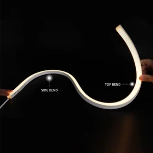SHINESKY 3D Bending Neon Strip LED Flexible Silicone IP67 Waterproof Lighting Vertical & Horizontal For Outdoor Use