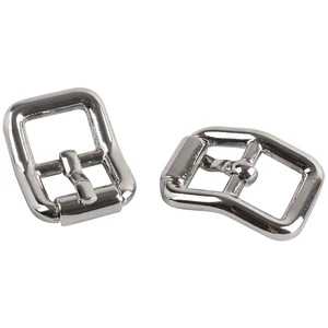 Factory Manufacture Jiawo Custom Metal Slider Buckle Adjustable Buckle Tri-Glide Buckles for Bags