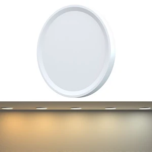 ETL 5 Inch 10W Low Profile Flush Mount Ceiling Light Round LED Slim Surface Mount Light Drive on Board for Wet Location