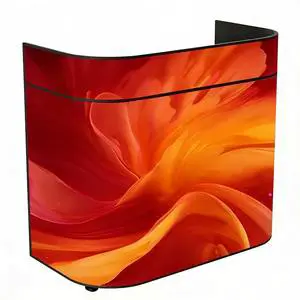 Direct Sales Customized Size Creative Full Color P1.86 Indoor GOB DJ Booth Front Desk LED Display Screen For Exhibition
