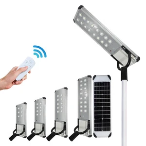 Outdoor Waterproof 80w 100w 120w 140w 160w Rechargeable Street Led All in One Solar Light with 100W Solar Panel