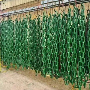 9mm 11mm 13mm Heavy Duty G80 Alloy Steel Welded Lashing Chain With Hook For Industrial Rigging