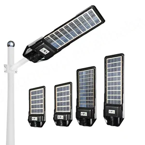 Outdoor 100W/200W/300W/400W Other Integrated All-in-One LED Solar Powered Road Street Light Motion Sensor Ra90 5000K Daylight