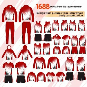 Football Jersey Long-Sleeve Suit Customized Autumn/Winter Outdoor Sports Training Match 3D Digital Printing Quick-Drying