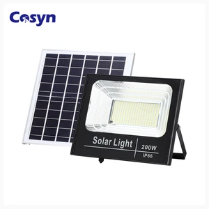 100w 200W 500W 1000w 200 Watts Solar Led Flood Light Waterproof Outdoor Garden Lamp Solar Floodlight Light With Remote Control