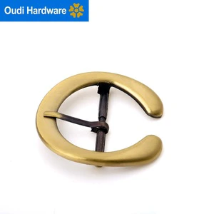 Custom Shape Belt Pin Buckle Adjustable Strap for Accessories