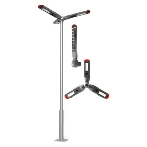 Dual-use Solar Street Light for Landscape and Courtyard, Bamboo Dragonfly Lamp with Soft Light and Shadow, Modular Design
