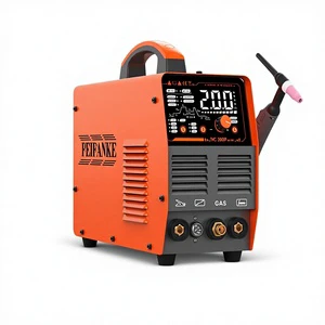 New Portable MIG Welder LCD Digital Display 110V 3-in-1 (MIG/TIG/Stick) Synergy Inverter Welding Machine Kit for Home Repair