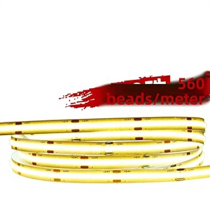 COB LED Strip Light Low-Voltage Linear Fixture Recessed Self-Adhesive 24V/12V IP20 Ceiling Accent Lighting Contour Light
