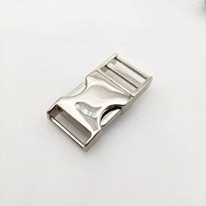 Quick Release Buckle for Dog Collar Harness Backpack & Webbing Strap-Classic Vintage Style Metal Custom Buckle JOM-020