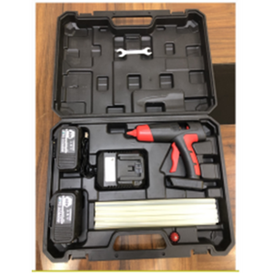 Professional Industrial Grade Mini Hot Melt Adhesive Glue Gun Dual Temperature Rechargeable 80-100W Cordless