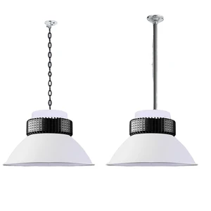 Three Proof Aluminum for Pendant for Indoor Basketball/Badminton Courts Warehouses-IP66 Rated 50000 Hours Lifespan 2-Year