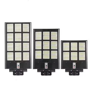 Outdoor Solar Powered LED Street Light 1000W 2000W IP67 Road Lamp with Split Lamp Post Design