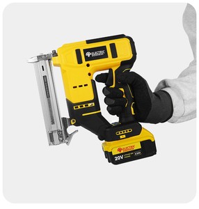 Electric Goddess Cordless Brad Nail Gun Brushless Motor Dewalt20V 4.0Ah Battery Industrial Grade Framing Nailer Steel 3-Year