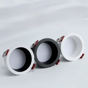 Factory Outlet LED Rounded High-brightness Narrow-edge Deep Anti-glare Ceiling Lamp Spotlight for Living Room Bedroom Office