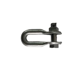 JN High Strength Alloy Steel Electric Power Fittings Pole Line Hardware Utility Pole Fittings U Shackle 68.6kN U-7