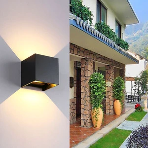 Up Down Outdoor LED Wall Lamp 6W 12W 20W Waterproof IP65 for Garden Courtyard Hotel Corridor Indoor Balcony Bedroom Lighting