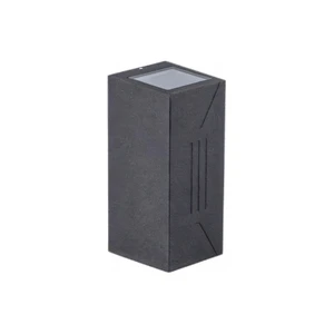 Modern Square IP65 Indoor LED Light Fixture Waterproof Wall Lamp Aluminum Base for Home Decor Courtyard Outdoor Wall Lamps