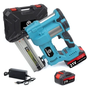 Hot Sale Air Impact Gun Lithium Battery Electric Cordless Concrete Wall Framing Steel Nailer Nail Guns for Metal Wood