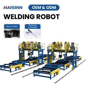 Full Automatic 8-axis MIG Industrial Welding Robot Production Line New Haisinn High Quality Long Service Life