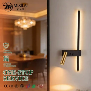 Hot Selling Wall Lamp Long Strip 13W Iron Wall Sconce for Hallway Corridors Aisle Practical Cross Border Wholesale Lights