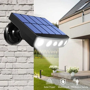 Innovative Solar Wall Lamp with Inductive Monitoring - Waterproof Outdoor Light for Villa Courtyard Garden Fence and Stair Steps