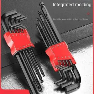 DELIXI SP-22PC High-Strength Carbon Steel Combination Hex Wrench Set with Hard Case OEM Surgical Instrument Hand Tool