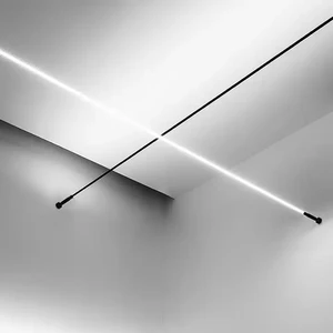 Modern Power Saving Flexible LED Strip Ceiling Lamp COB/SMD IP44 Dimmable Steel Construction for Bedroom Living Room Decoration