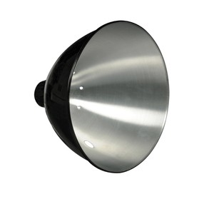 Dongguan Custom Aluminum 1060 3.2 M Max LED Light Reflector Cone Shape Anodized/Powder Coated Surface Spinning Lamp ISO9001