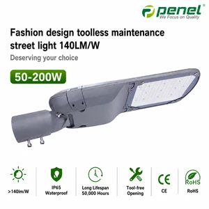 Tool-Free Opening LED Street Light Outdoor IP66 Support Smart Lighting Zigbee LoRaWAN