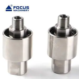 Customizable High Pressure Stainless Steel Rotating Joint 360 Degree Hydraulic Water Rotary Joint for Pipe