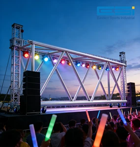 ESI Customizable Aluminum Stage Lighting Truss Displays 400*400mm Product Category