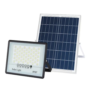 Solar Flood Light 100w 200w 300w Outdoor LED Projector with 2 Years Warranty New Arrival IP65 Waterproof Outdoor