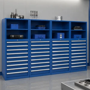 Industrial Heavy Duty Drawer Cabinet Modular Tool Storage Configuration for Manufacturing Facilities Service Teams OEM/ODM/OBM