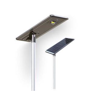 Solar-Powered NGW-60 LED Light with 75W High Efficiency Solar Panel Durable Lithium Battery 5-Year Warranty