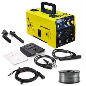 Portable New MIG TIG MMA Welder Equipment Gasless 220V Electric Welding Machine with 0.8mm