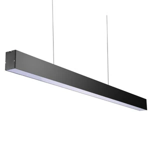Ali08 CE RoHS SAA Commercial Indoor Suspended 600mm 1200mm 1800mm 2400mm 20w 40w 60w 80w Linkable Led Linear Light Fixture