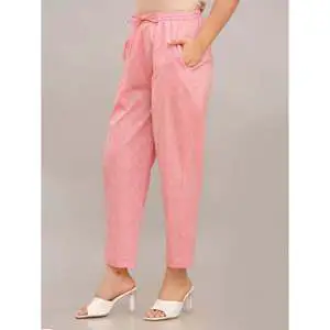Flamingo Pink Printed Women's Co-ord Set Trendy Two-Piece Suit with Feathers XS Size Above Knee Length for Fall Office Outfits