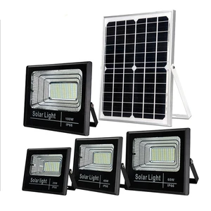 Garden Solar Light LED SMD2835 Powerful 150W 200W 300W Remote Control ABS Toughened Glass IP67 2Years Warranty Solar Flood Light