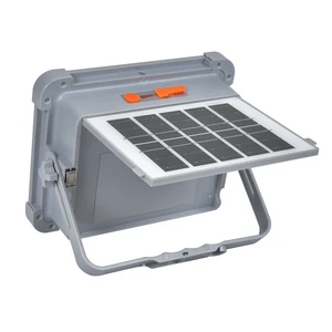 High-Power Portable LED Solar Floodlight Waterproof Multifunctional Outdoor Courtyard Rating 5V Voltage Emergency Lighting